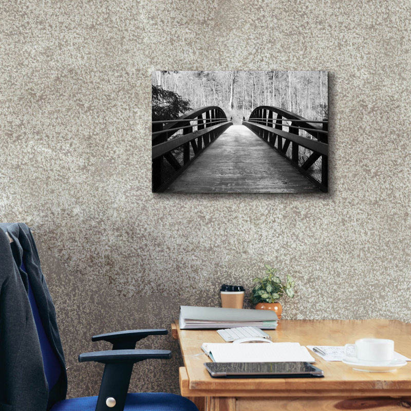«Wiconisco Creek Bridge» par Lori Deiter, art mural sur toile, H 18 po x l 26 po