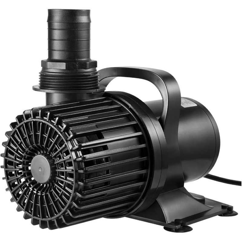Pompe à eau submersible enfichable avec buse réglable, 220W, H 7,9 po x l 5,3 po x P 7,9 po