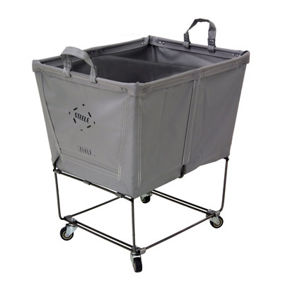 Rolling Laundry Basket with Handles