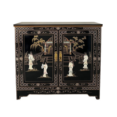 Schipper Mother Of Pearl Rectangle Accent Cabinet