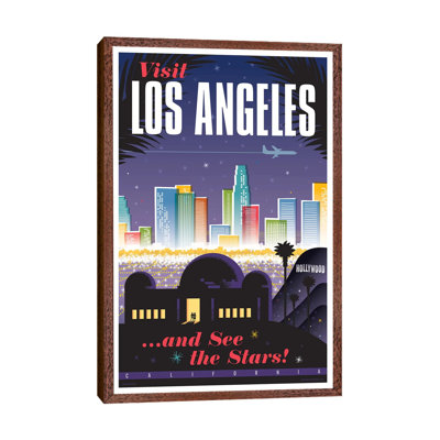 Los Angeles Travel by Jim Zahniser - Print on Canvas
