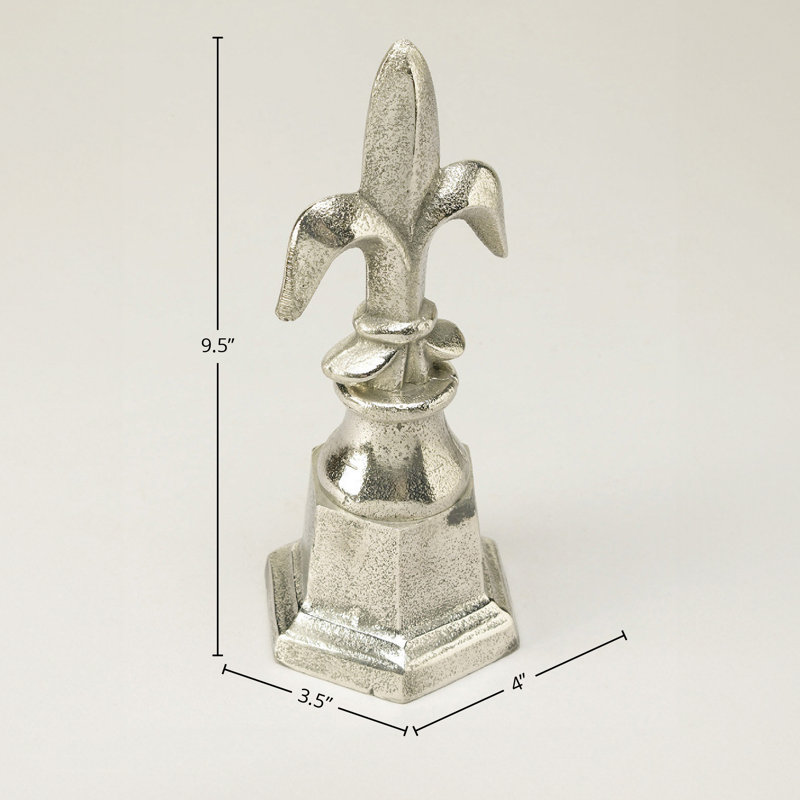 Sculpture fleur de lis Prangins