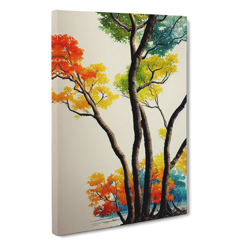 Intoxicating Tree - Wrapped Canvas Print, 50cm H x 35cm W