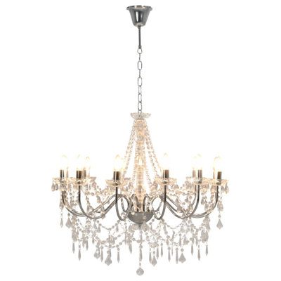 Shah 12 - Light Candle Style Chandelier