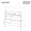 Meuble-lavabo 30 po sans lavabo, base seulement, armoire de salle de bain multifonctionnelle avec portes et tiroir, cadre solide et panneau de fibres à densité moyenne, blanc-720567423