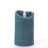 Set of Three 3 Blue LED Pillar Candles with Aurora® Flame and Remote Control-1719290412