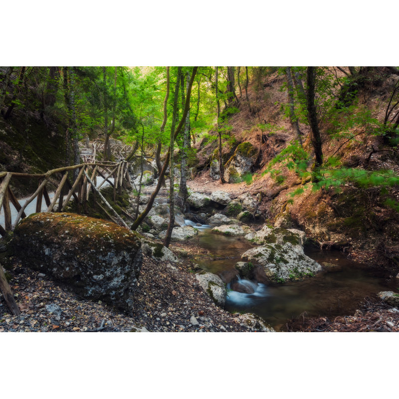Butterfly Valley, A Nature Reserve. Rhodes Island. Greece - Wrapped Canvas Print, 30cm H x 46cm W x 3.8cm D