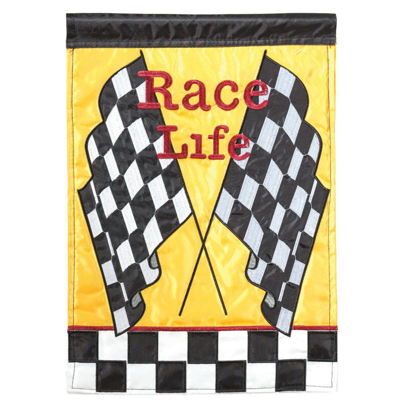 Drapeau de maison en polyester de 42 po x 29 po Bernardete