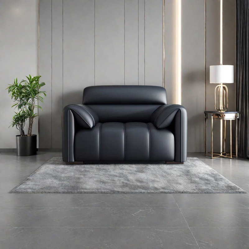 Fauteuil d'appoint simple de style italien