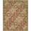 Wool Geometric Area Rug in Red