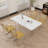 Rectangle Acrylic Dining Set-1500019830-1500019825