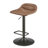 Swivel Upholstered Adjustable Height Counter Stool-397413323