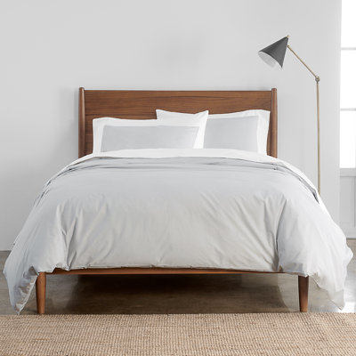 100% Cotton Ultra Soft Percale 3 Piece Duvet Cover Set - Garment Wash