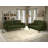 Mirei Velvet Square Arm Living Room Set-89205502