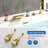 Deck Mount Roman Tub Faucet Set Waterfall High Flow Bathtub Faucets-109575928