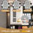 Makeup Vanity With Lights In 3 Colors & Openable Mirror-838947411
