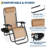 Set of 2 Outdoor Reclining Lounge Chairs – Adjustable Folding Patio Chairs with Cup Holders & Padded Headrests – Heavy Duty. Portable for Pool. Backyard. Beach. or Deck