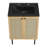 Modway Chaucer 24.5'' Single Bathroom Vanity with Wood Top-93811910-93811907