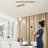 Odeza 3 - Light Chrome Kitchen Island Dome Clear Bubble Glass Cluster Pendant
