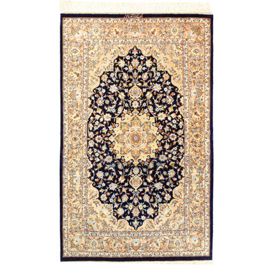 Lovetta Hand Woven Wool Oriental Area Rug