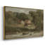 Paysage rétro - DCXVII - Toile tendue avec châssis-1332009110-1332118443