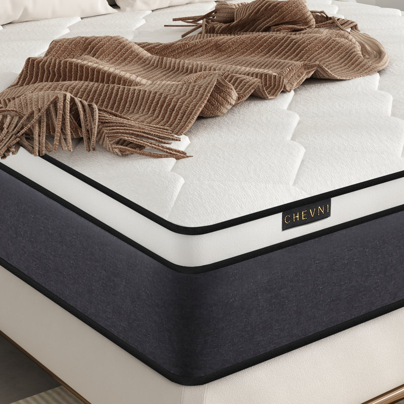 Medium Memory Foam Hybrid Mattress, King, 14"