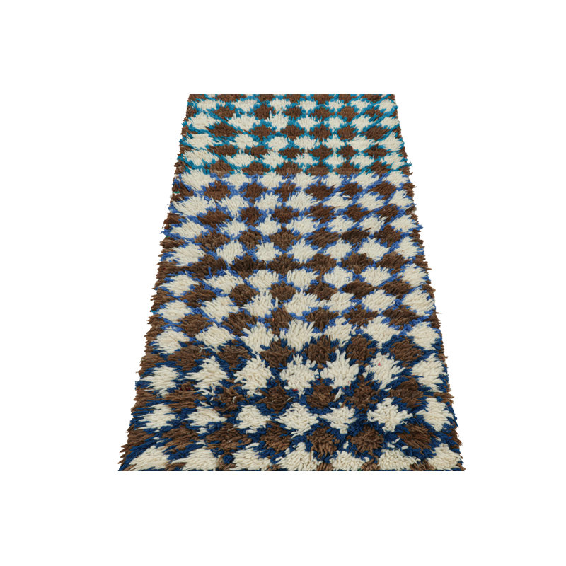 One-of-a-Kind 2'7"x6'2" Hand Knotted Area Rug
