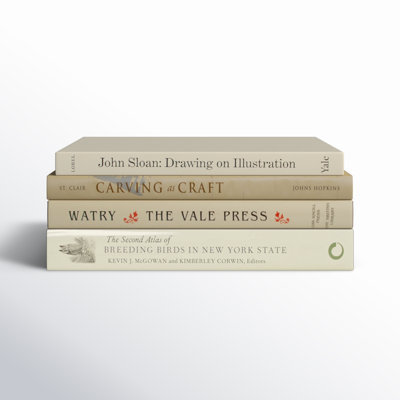 Decorative Books - Buttercream Coffee Table Stack - 4 Cream Books