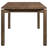 Natural Walnut  Rectangular Dining Table