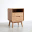 Armoire de chevet en bois massif Pure