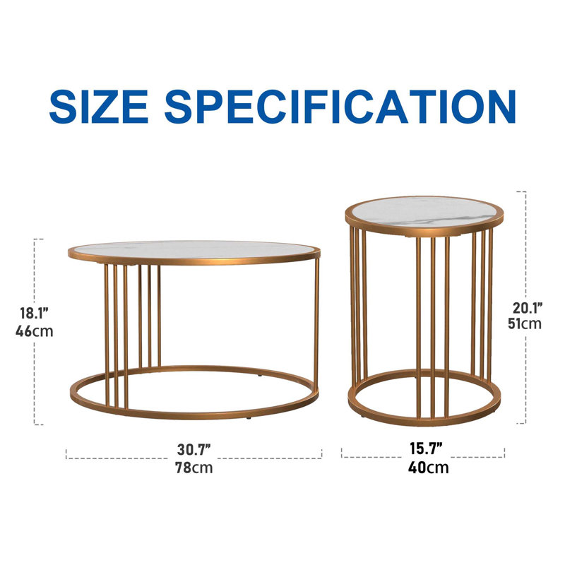 Makram Nesting Coffee Table