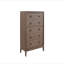 Commode 5 tiroirs au fini latté