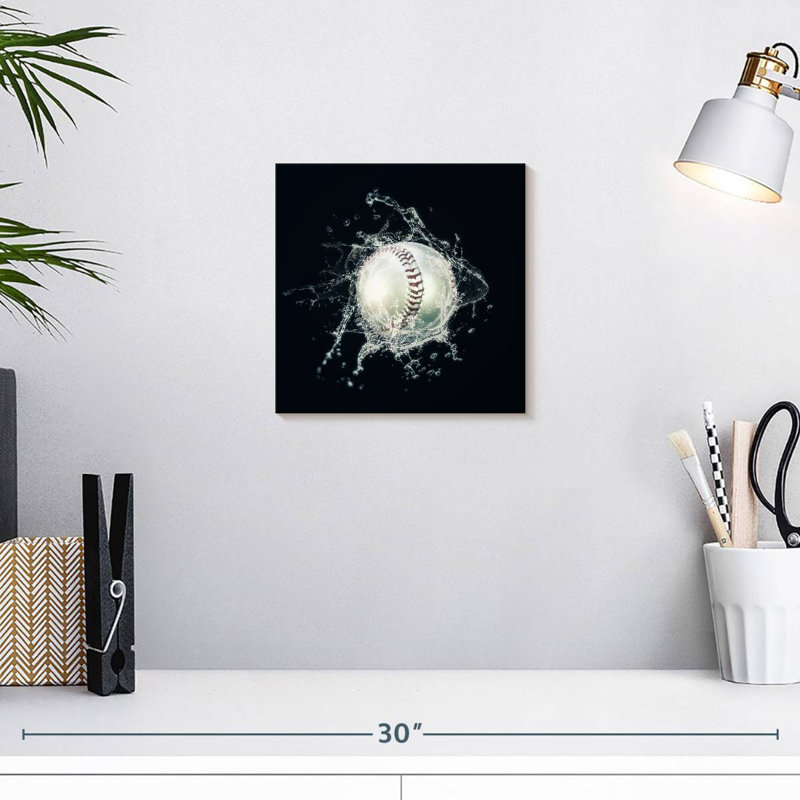 Sireci Baseball Splash, 10" H x 10" W