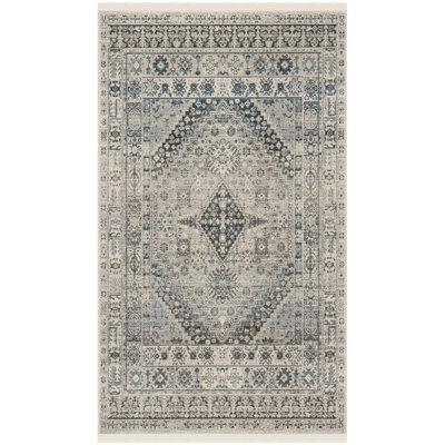 Vintage Performance Fabric Oriental Rug