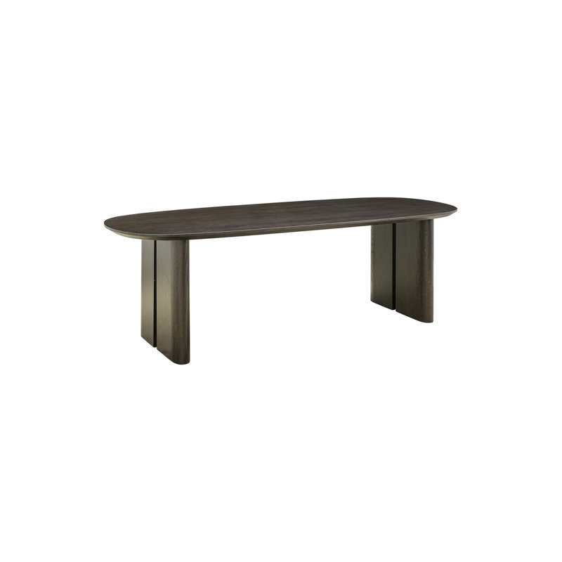 Dining Table, 30"H x 118"L x 39"W, Dark Coffee