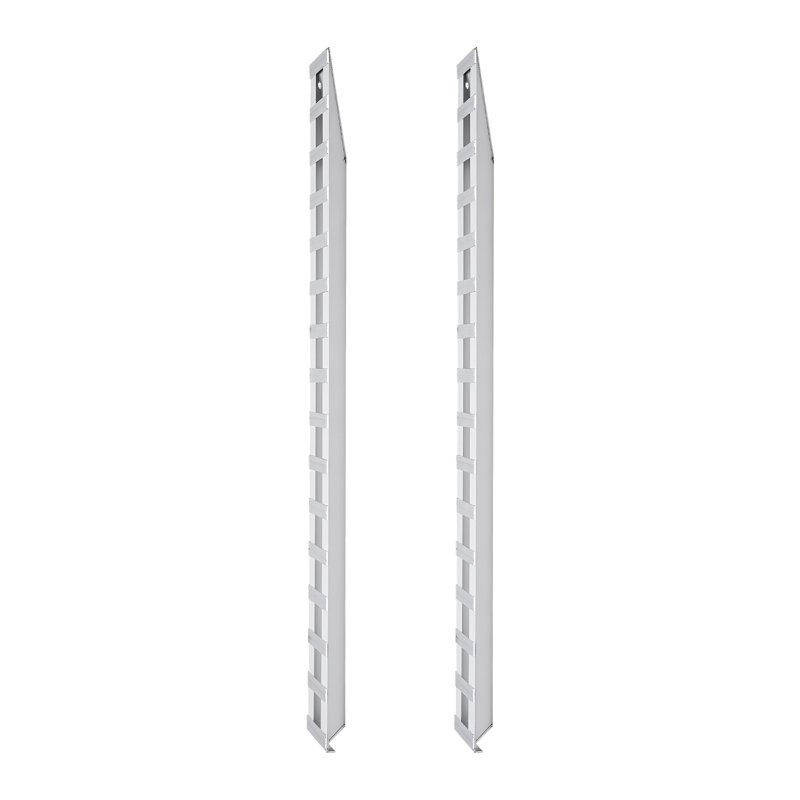 EvoNet Aluminum Foldable 94.49 in. L Modular Ramp