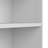 Wakesha 17W Narrow 5 Shelf Bookcase, Tall Skinny Bookshelf For Home Office Or Living Room Storage