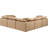 Itala Upholstered L-Shaped Sectional Reversible-94482447