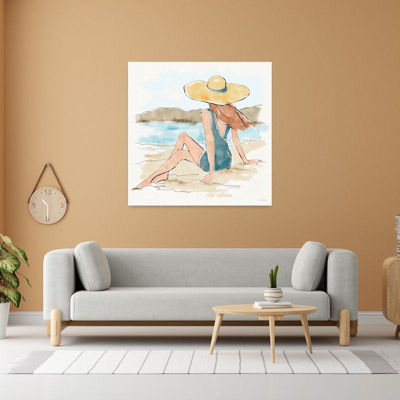 «Bathing Beauties II», art côtier, H 48 po x l 48 po