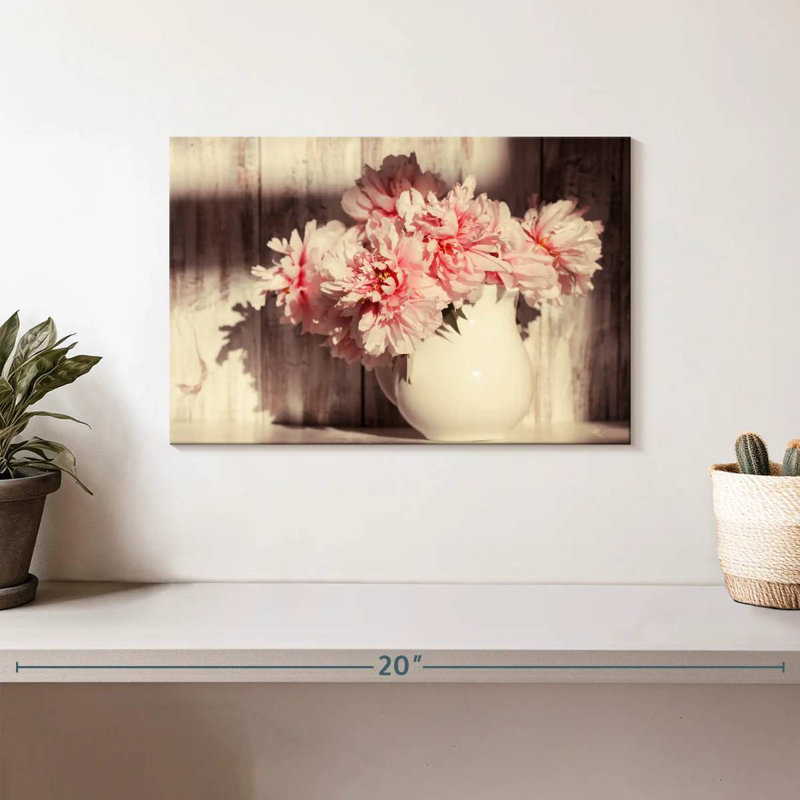 Harnek Sun - pivoines lumineuses, H 8 po x l 12 po