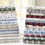 Grand drap 4 pièces en flanelle de coton brun clair lavable à la machine - avec 1 drap-housse plat et 2 taies d'oreiller l 20 po x L 30 po