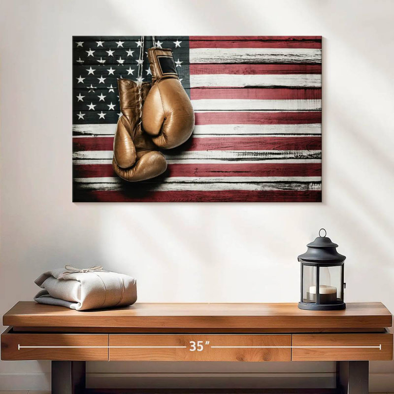 Borges American Boxing, H 16 po x l 24 po
