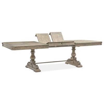 Andromeda Extendable Pine Solid Wood Dining Table