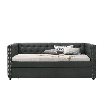 Wickman Daybed with Trundle,Platform Bed,Bed Frame