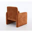 Fauteuil d'appoint moderne, fauteuil de salle à manger en tissu Boucle-579345610