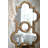 Wood Flat Wall  Mirror