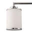 17 In. 3-Light Chrome Vanity Light With Frosted Glass Shades, Modern Bathroom Wall Sconce For Vanity, Mirror