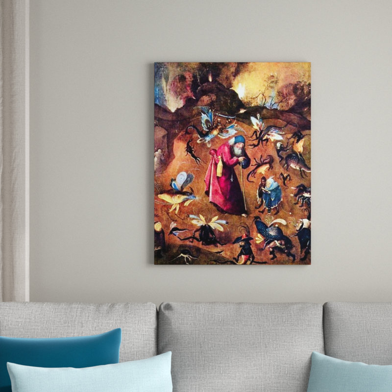 Hieronymus Bosch - Wrapped Canvas Print