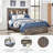 Drystan Bookcase Storage Bed-1602257073