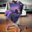 Coussin mauve à imprimé mauve et roche mauve-29342928-29342931